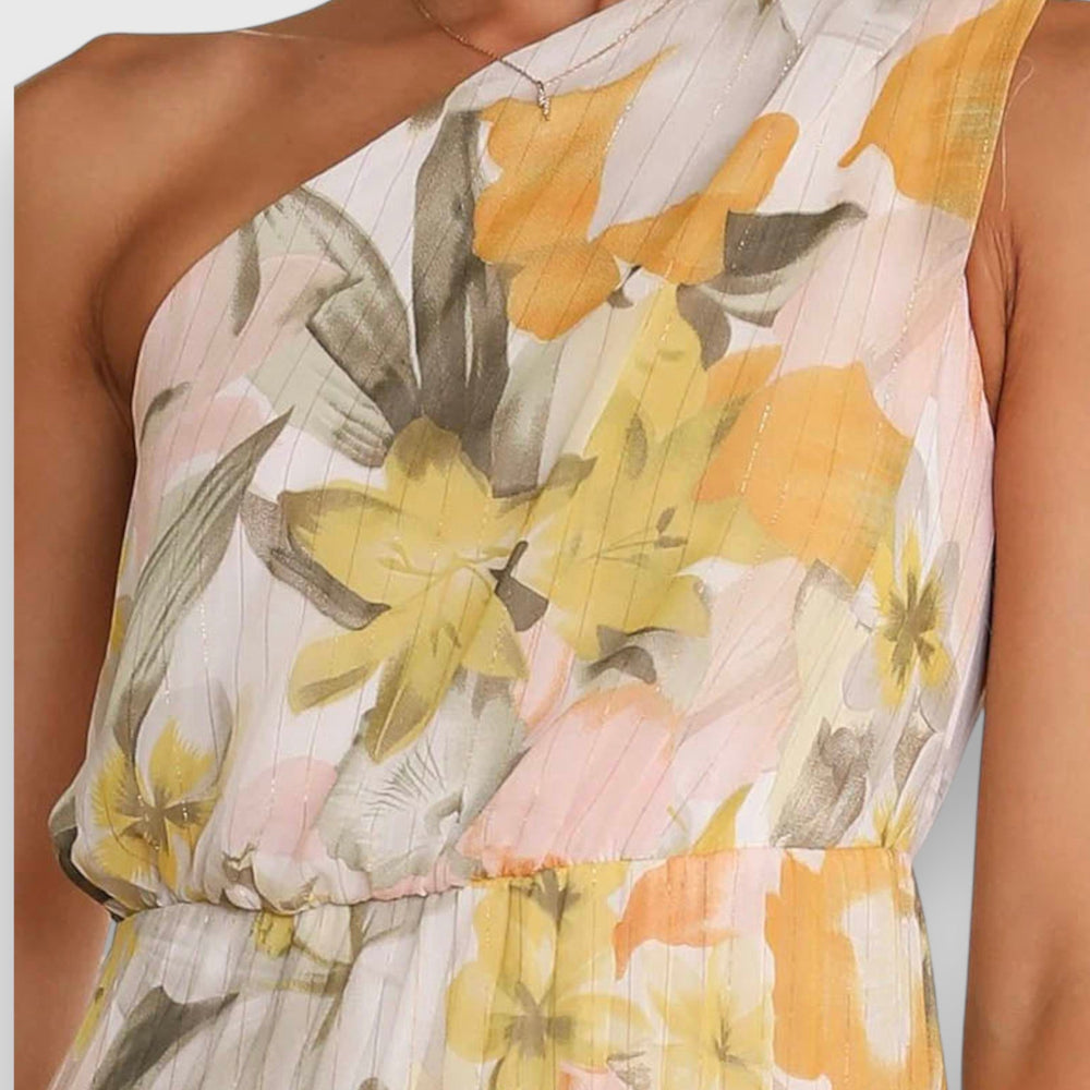 Danika | Charmantes Florales Maxikleid