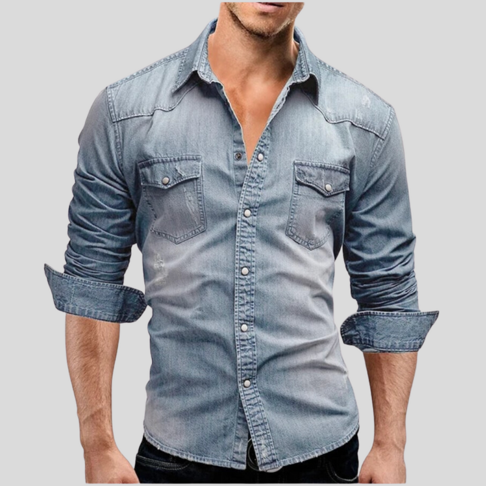Sami | Urbanes Denim-Hemd
