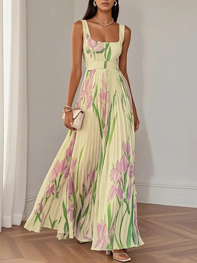 Iris Bloom | Sommerkleid mit Square Neckline