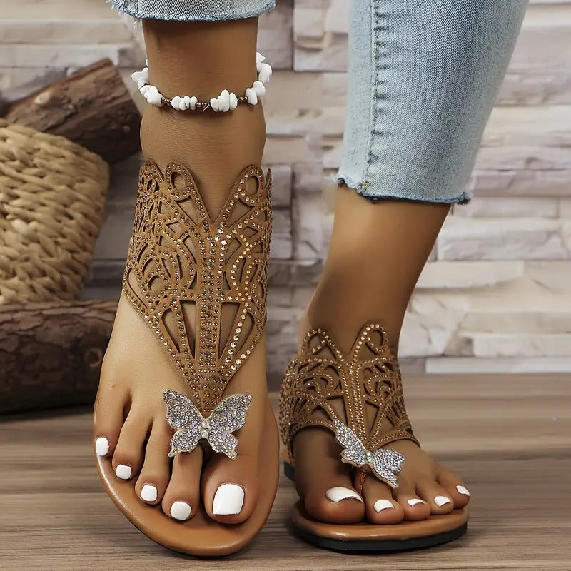 Ellie | Stylische Ledersandalen