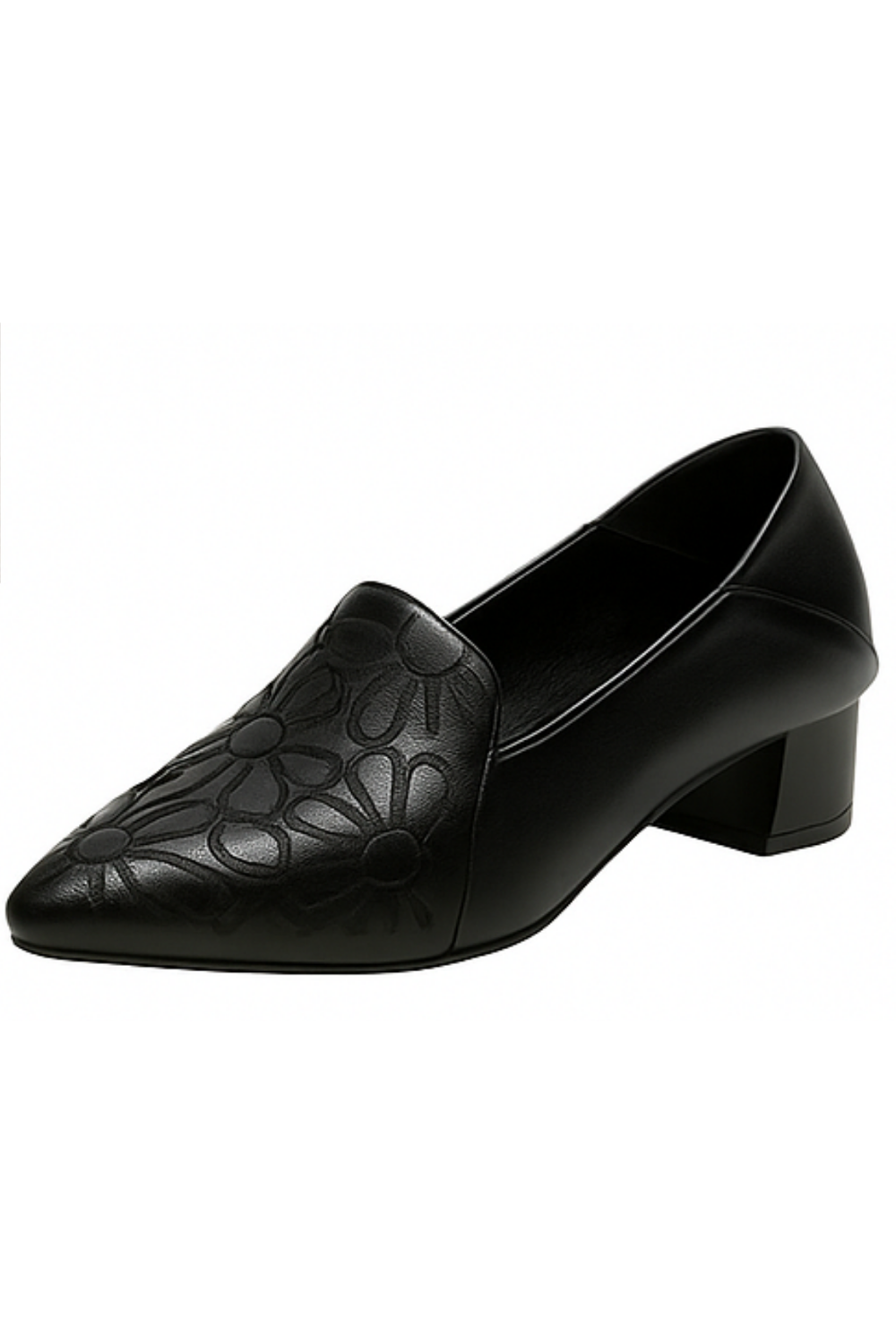 Marlene Pumps aus veganem Leder | Schwarz