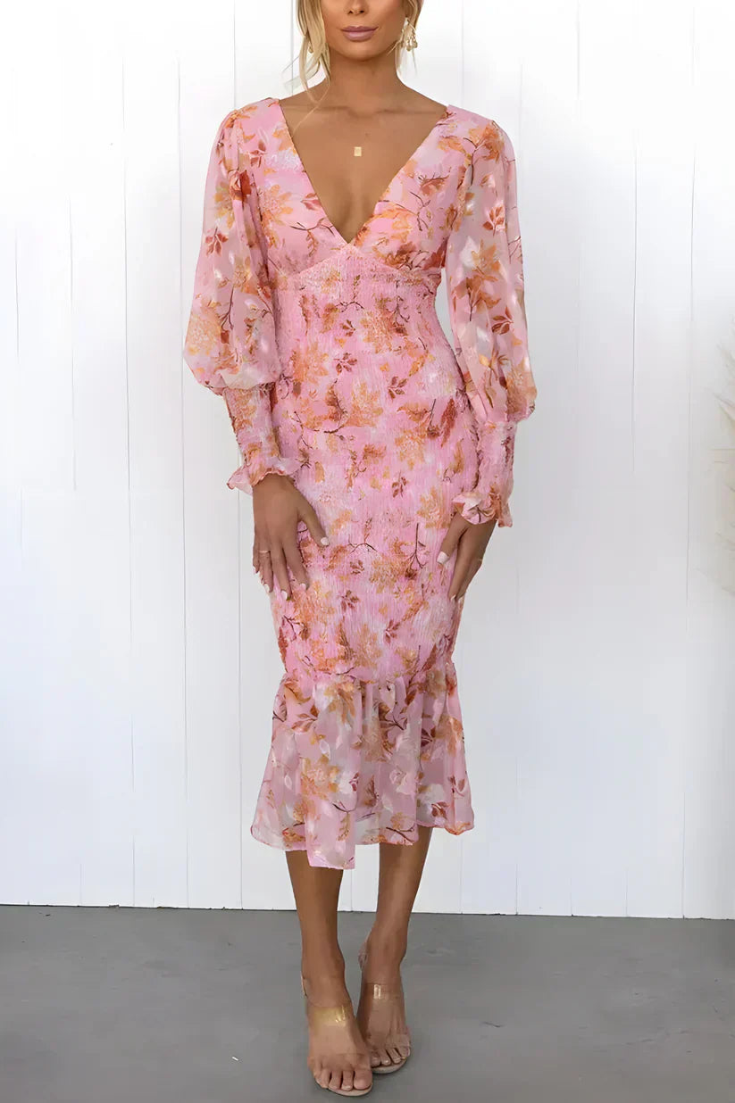 Millie | Atemberaubendes Blumenkleid