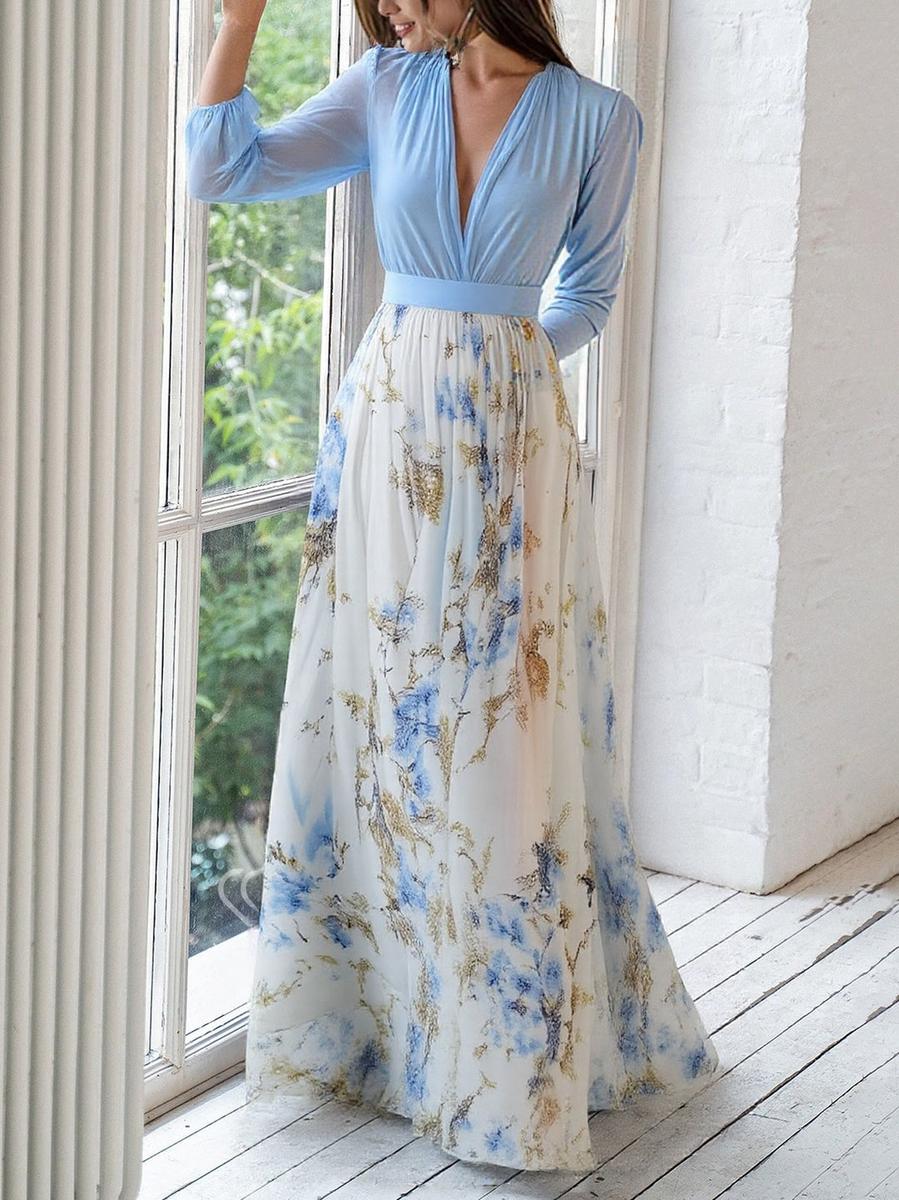 Cora | Strahlendes Blumenkleid