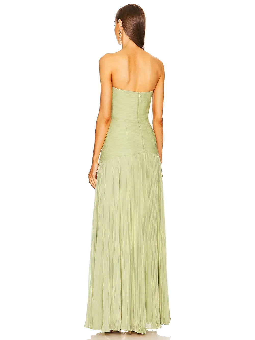 Sabrina | Ärmelloses Maxikleid mit tiefer Taille