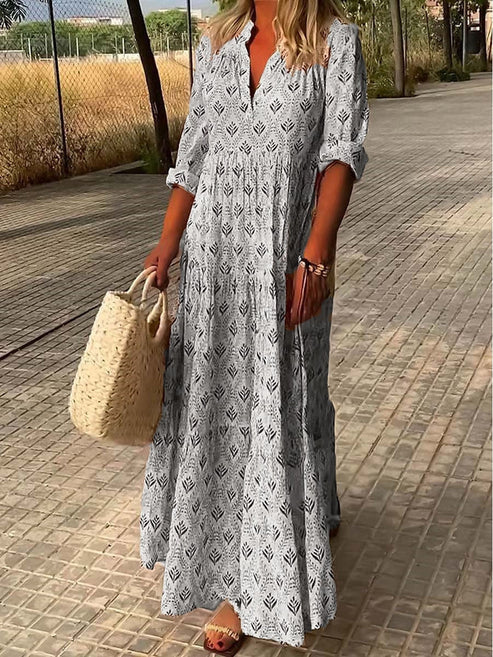 Avrora | Elegantes bodenlanges Kleid