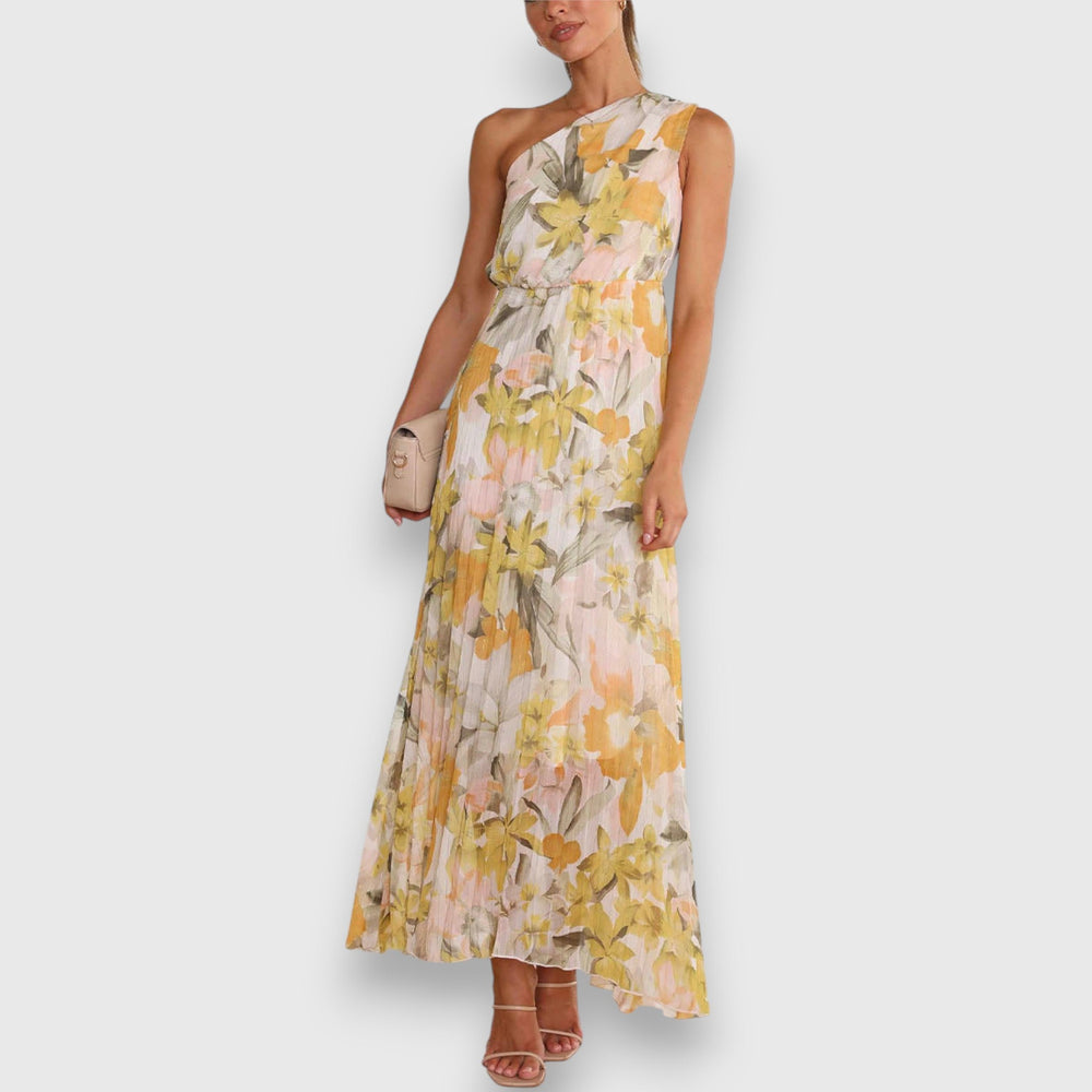Danika | Charmantes Florales Maxikleid