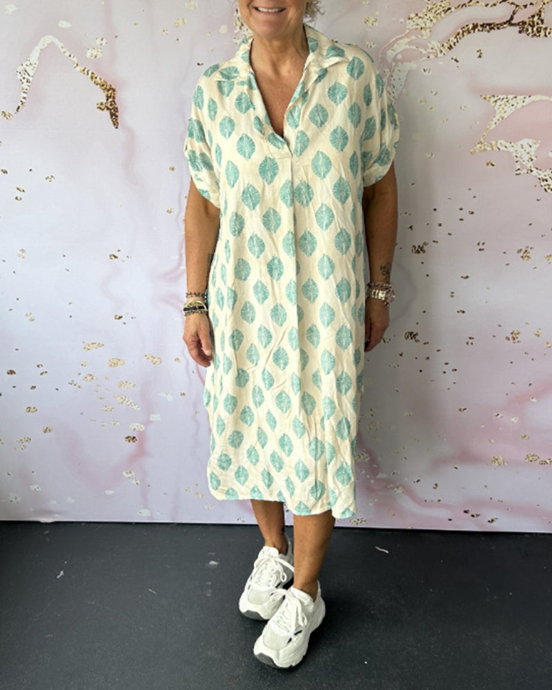 VanDeZaar | Stilvolles Kleid mit V-Ausschnitt
