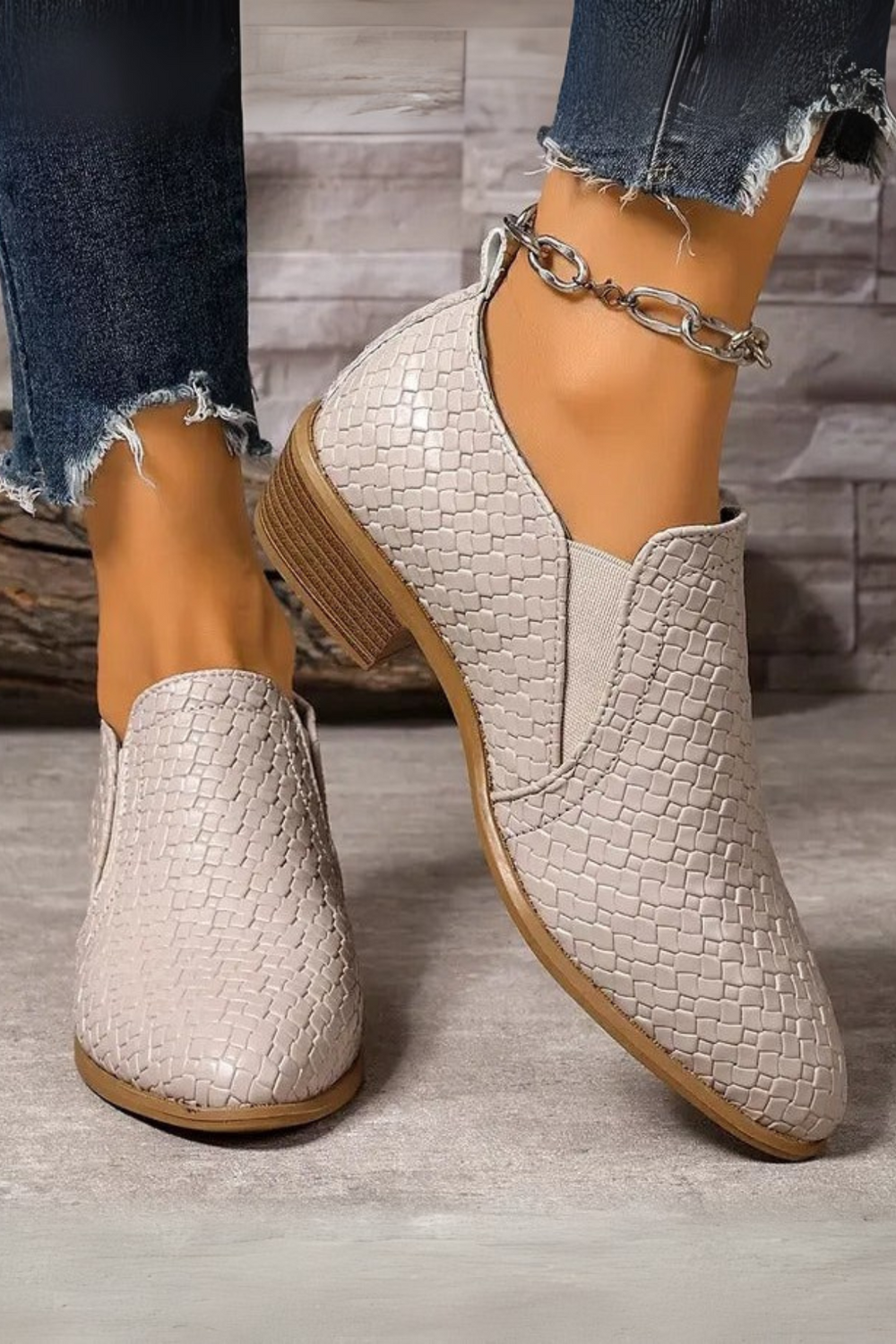 Xandra Orthopädische Oxford-Schuhe aus Leder | Weiß