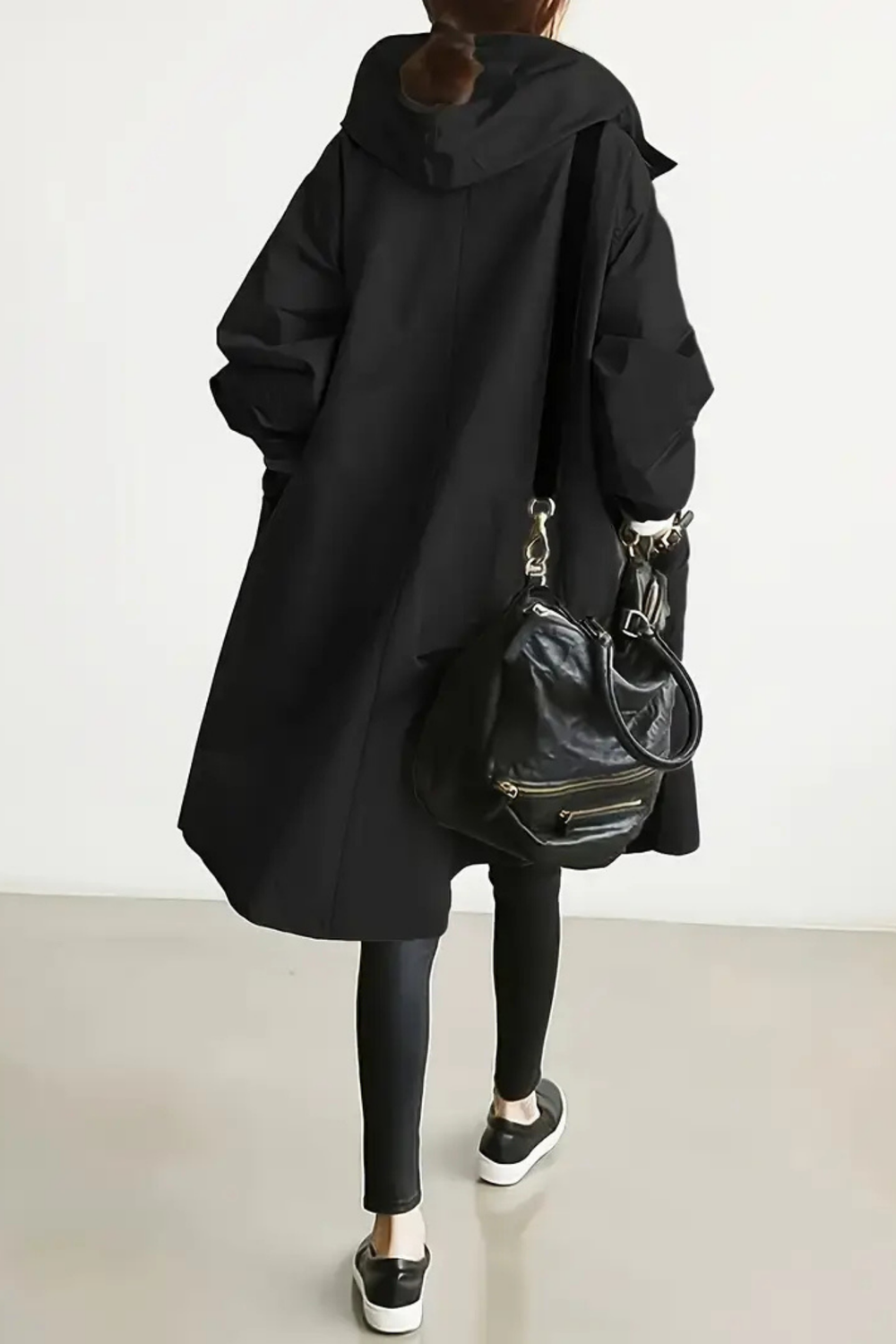 Dolly Stilvoller Trenchcoat | Schwarz