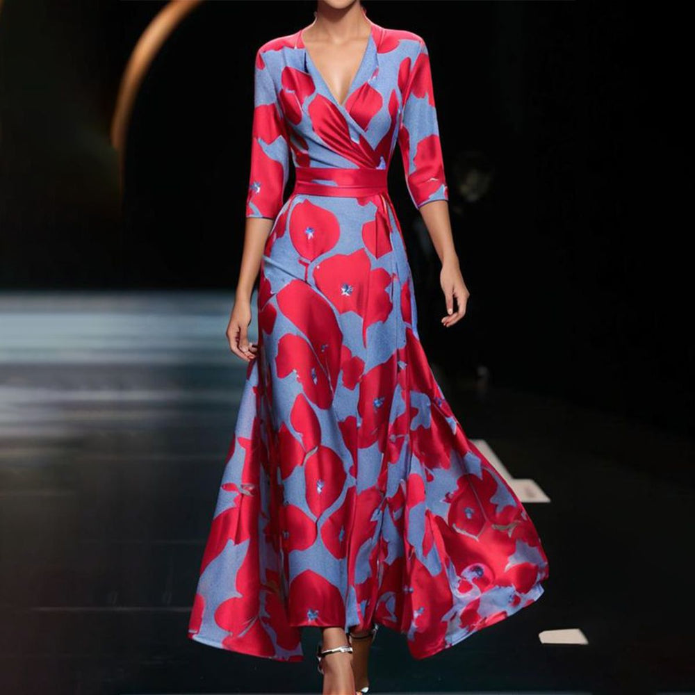 Jessica | Kleid mit V-Ausschnitt