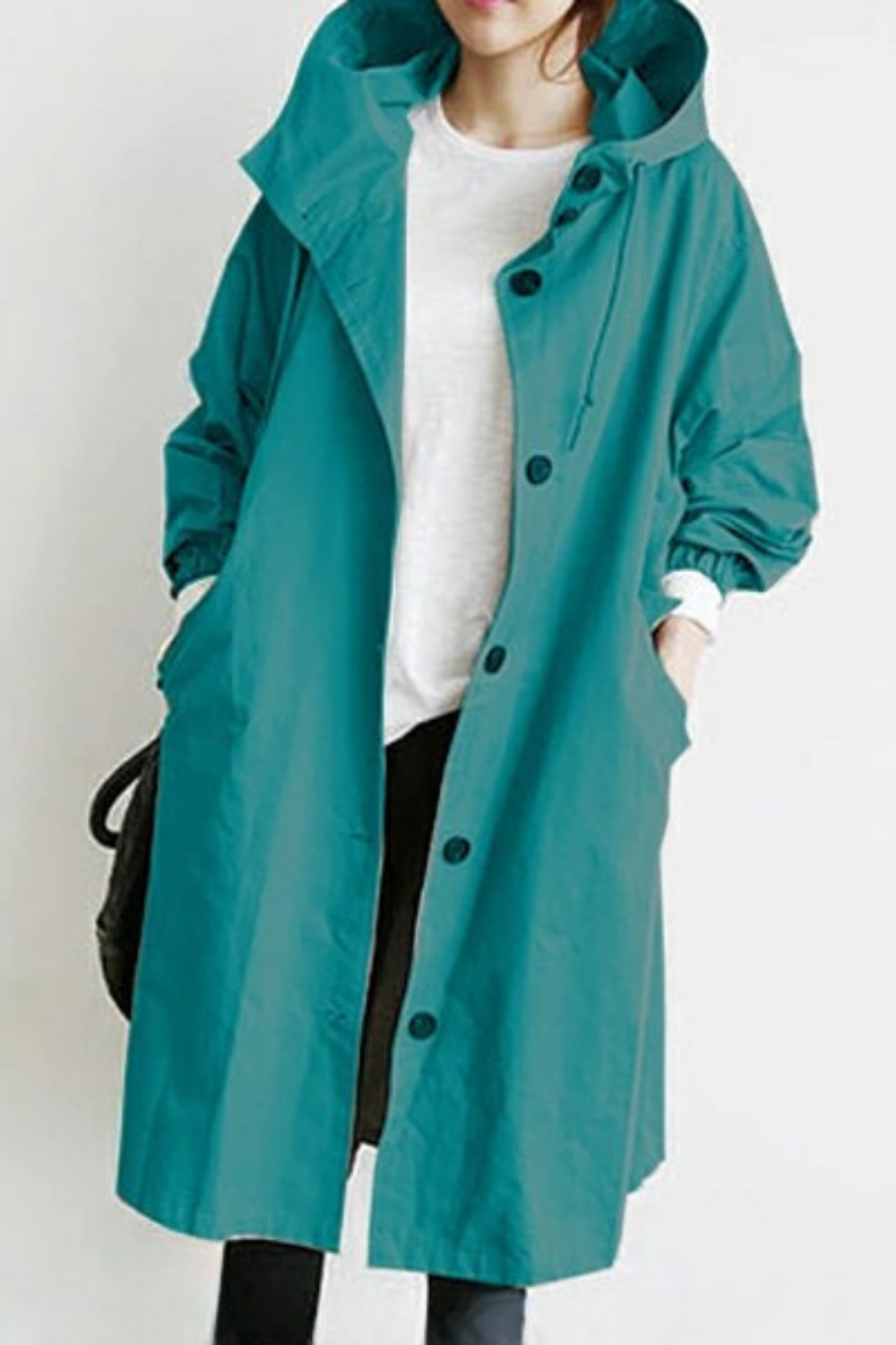 Dolly Stilvoller Trenchcoat | Hellblau