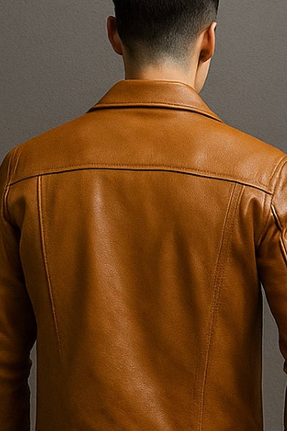 Robin Rider Lederjacke | Braun