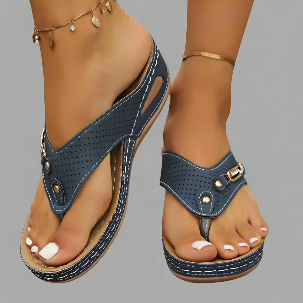 Astrid | Retro-Sandalen für Frauen mit Fußgewölbeunterstützung