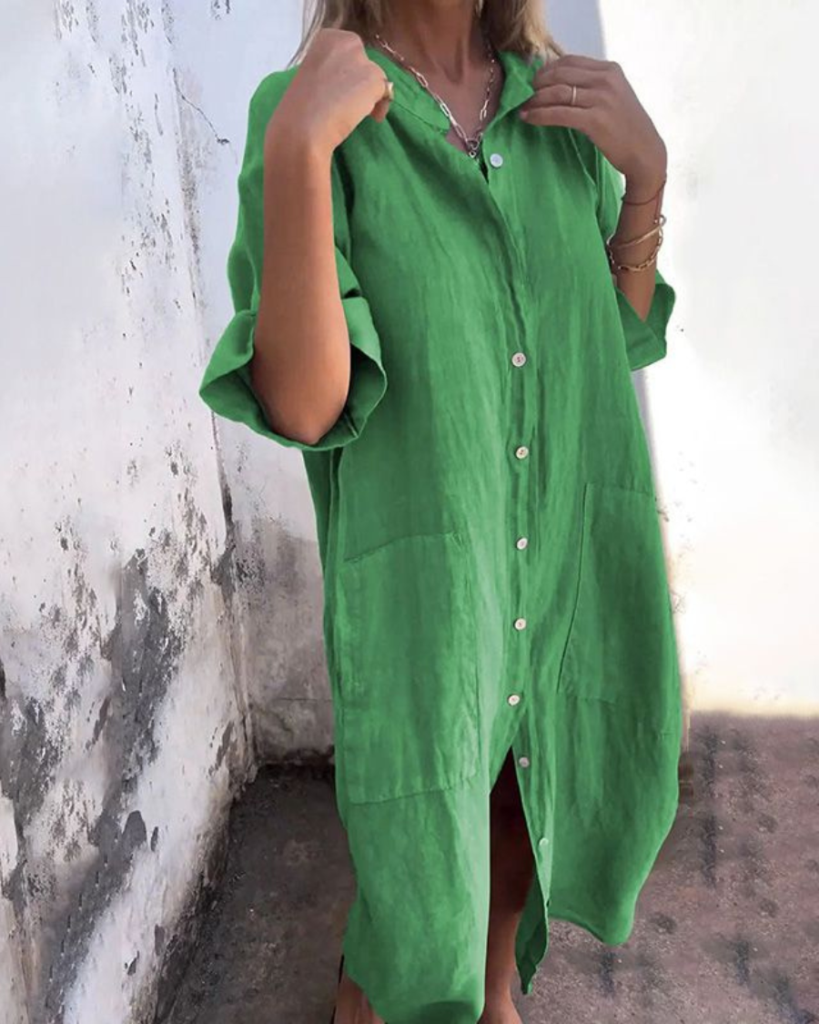 Azalea | Lässiges Hemdkleid