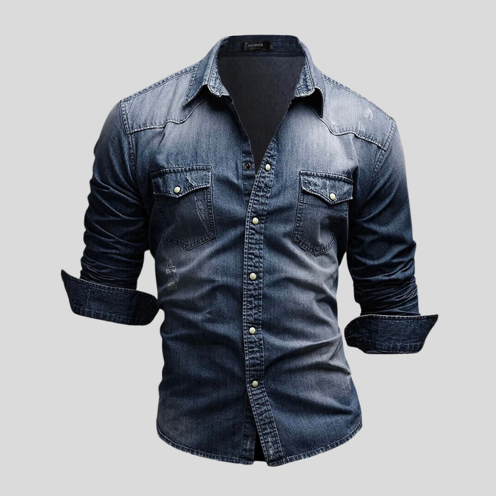 Sami | Urbanes Denim-Hemd
