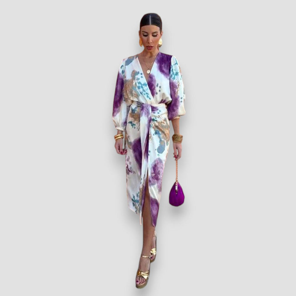 Josephine | Raffiniertes V-Front Kleid
