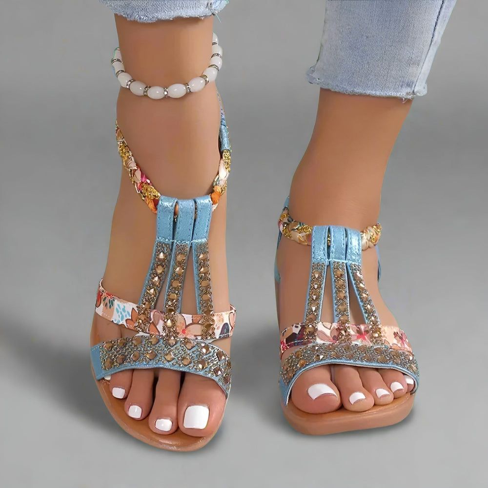 Ragnhild | Elegante Boho-Sandalen für den Sommer