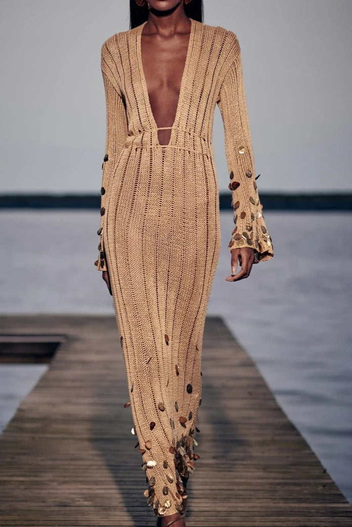 Lunessa | Fließendes Maxikleid