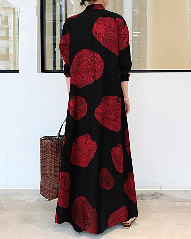 Jayla | Kleid mit Kontrastdruck