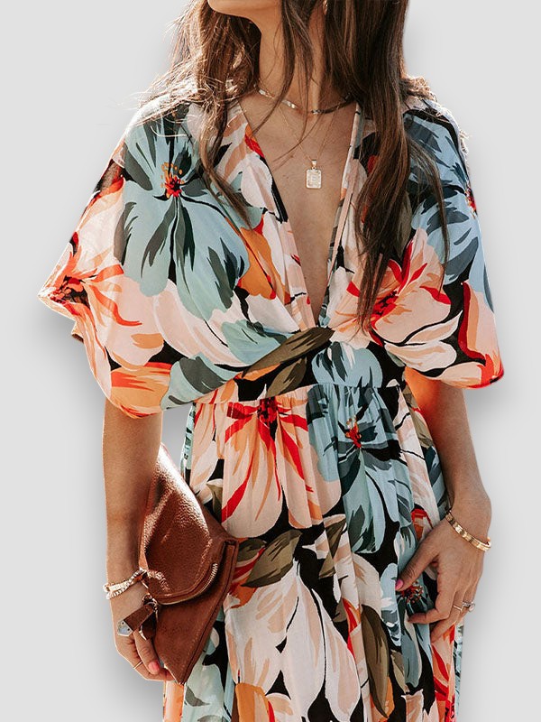 Karina | Geblümtes Kleid