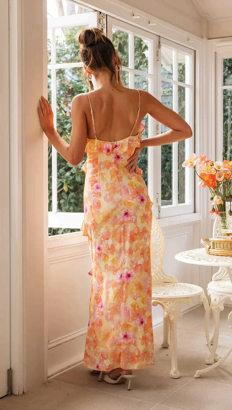 Mila | Kleid mit Rüschensaum