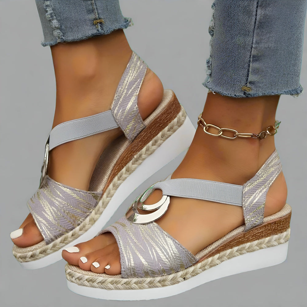 Stjernlöf | Handgefertigte Keilsandalen aus Premiummaterial