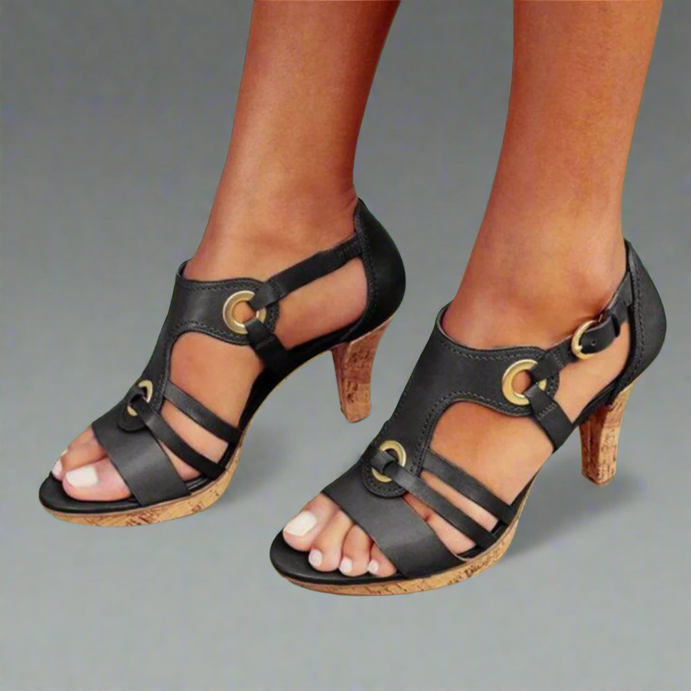 Linnea | Bequeme Sandalen mit Absatz