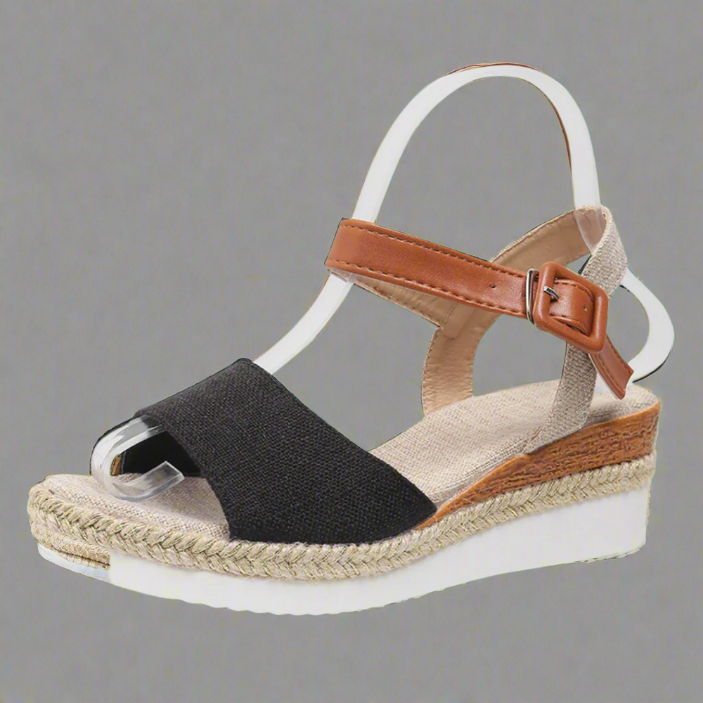 Yrsa | Bequeme Wedgesandalen für Damen | eleganter Sommerlook