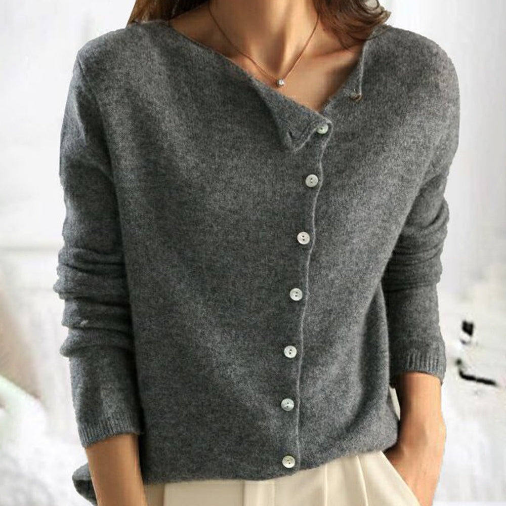 Savannah | Raffinierter Knopf-Cardigan