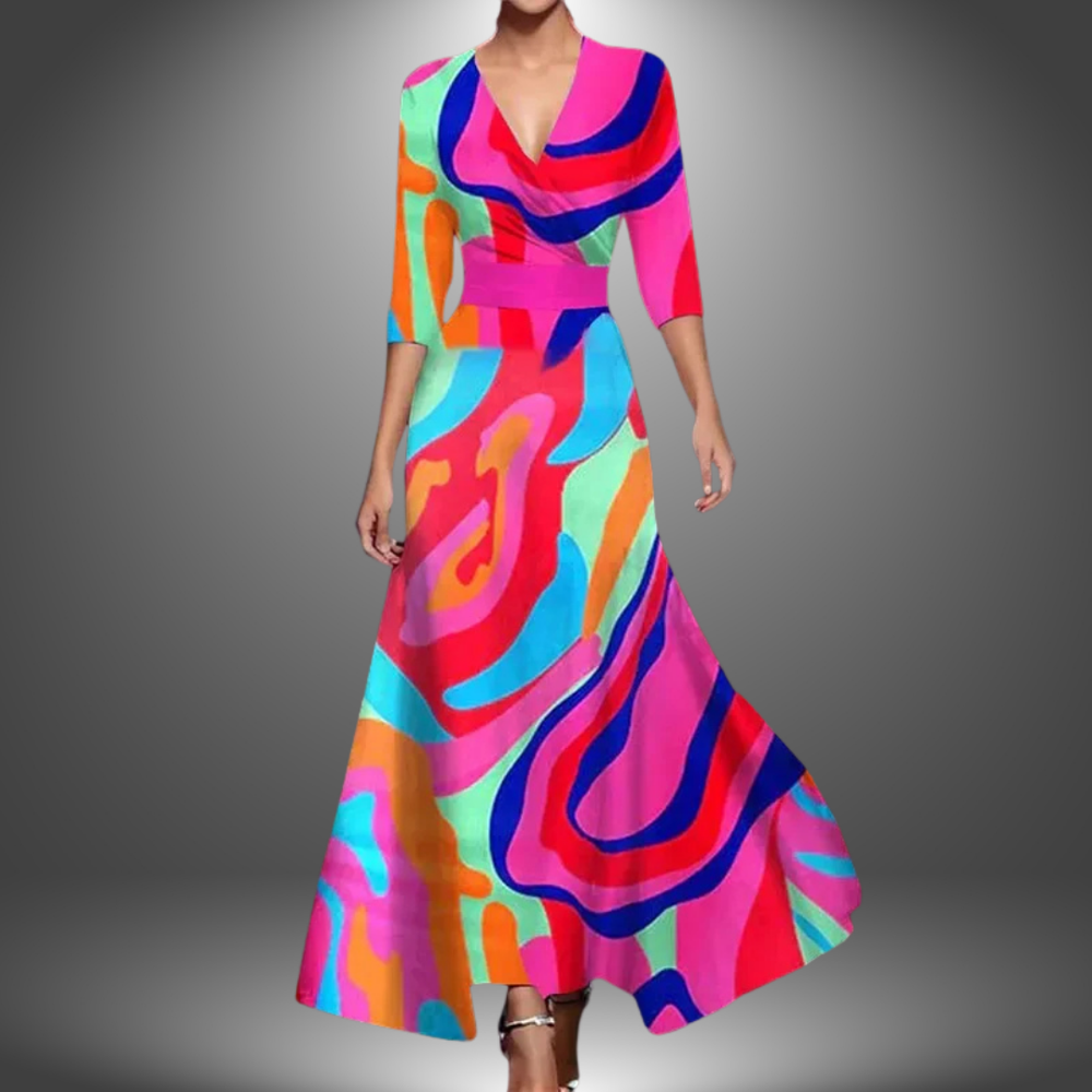 Scarlett | Damen Langes Kleid