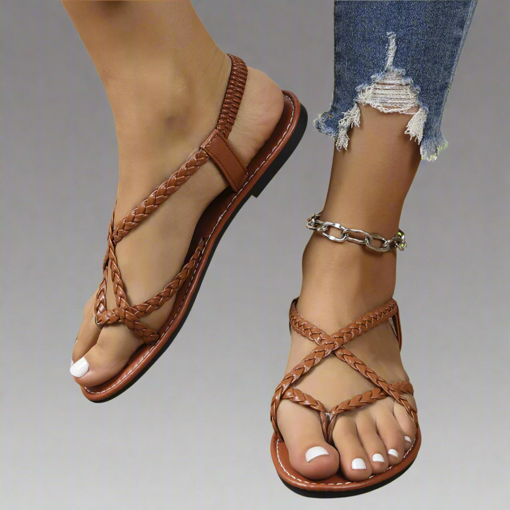 Ellen | leichte sommersandalen mit riemen