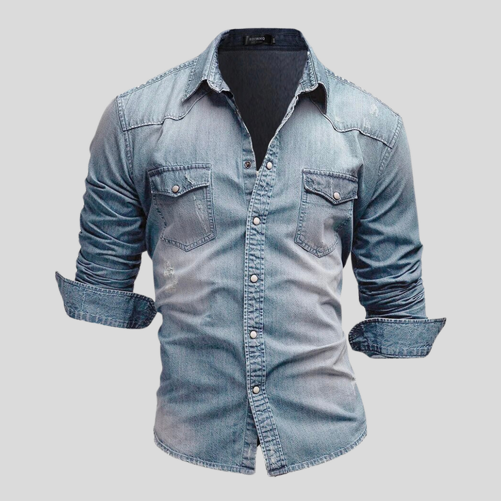 Sami | Urbanes Denim-Hemd
