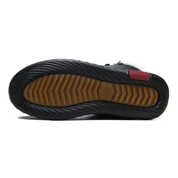 Rustan | Wasserdicht Rutschfest Baumwoll-Leder Stiefelette