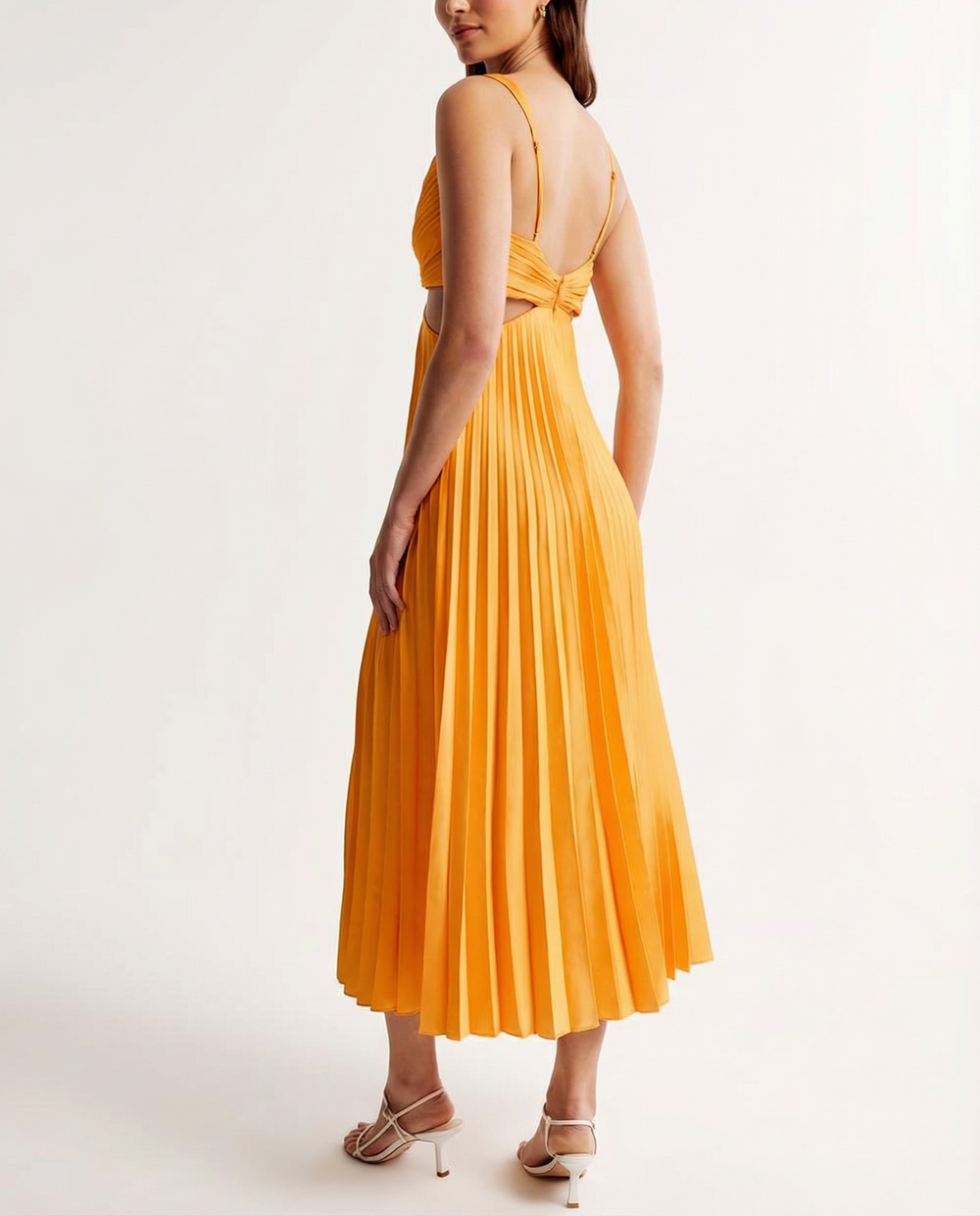Elsa | Elegantes Plissiertes Maxikleid