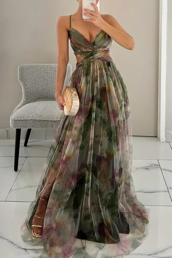 Elanisse | Atemberaubendes Floral Maxikleid