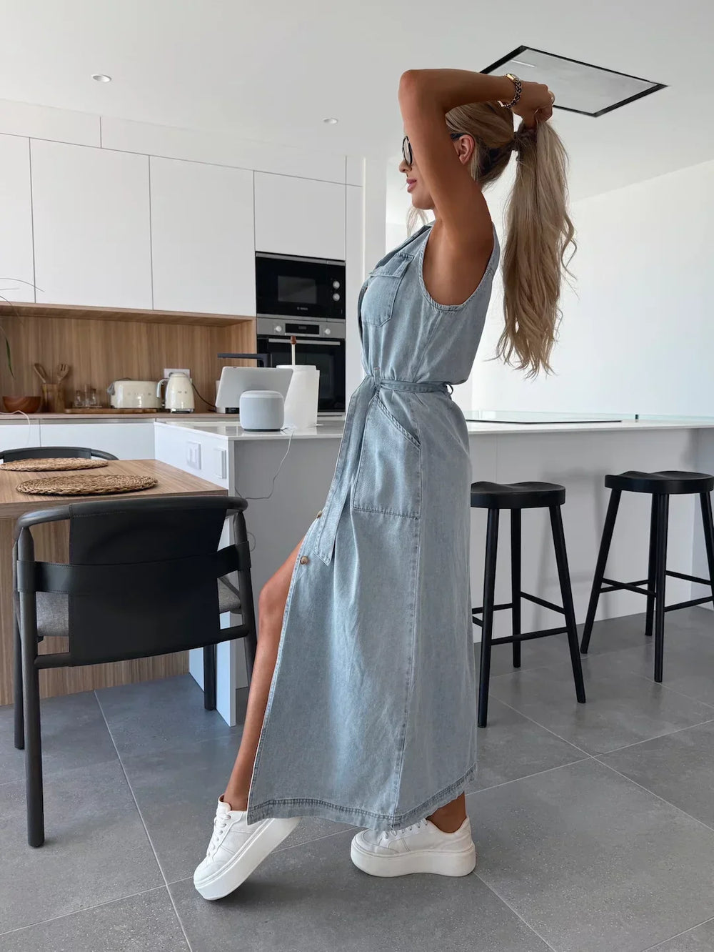 Naya | Lässiges Jeanskleid