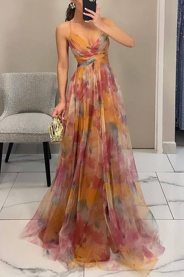 Elanisse | Atemberaubendes Floral Maxikleid