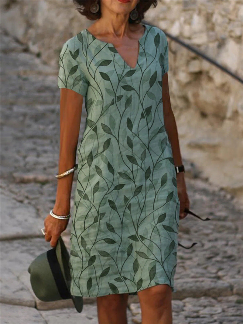 Josette | Elegantes Kleid mit V-Ausschnitt