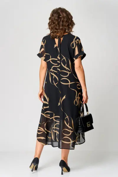 Wilhma | Oversized Chiffonkleid