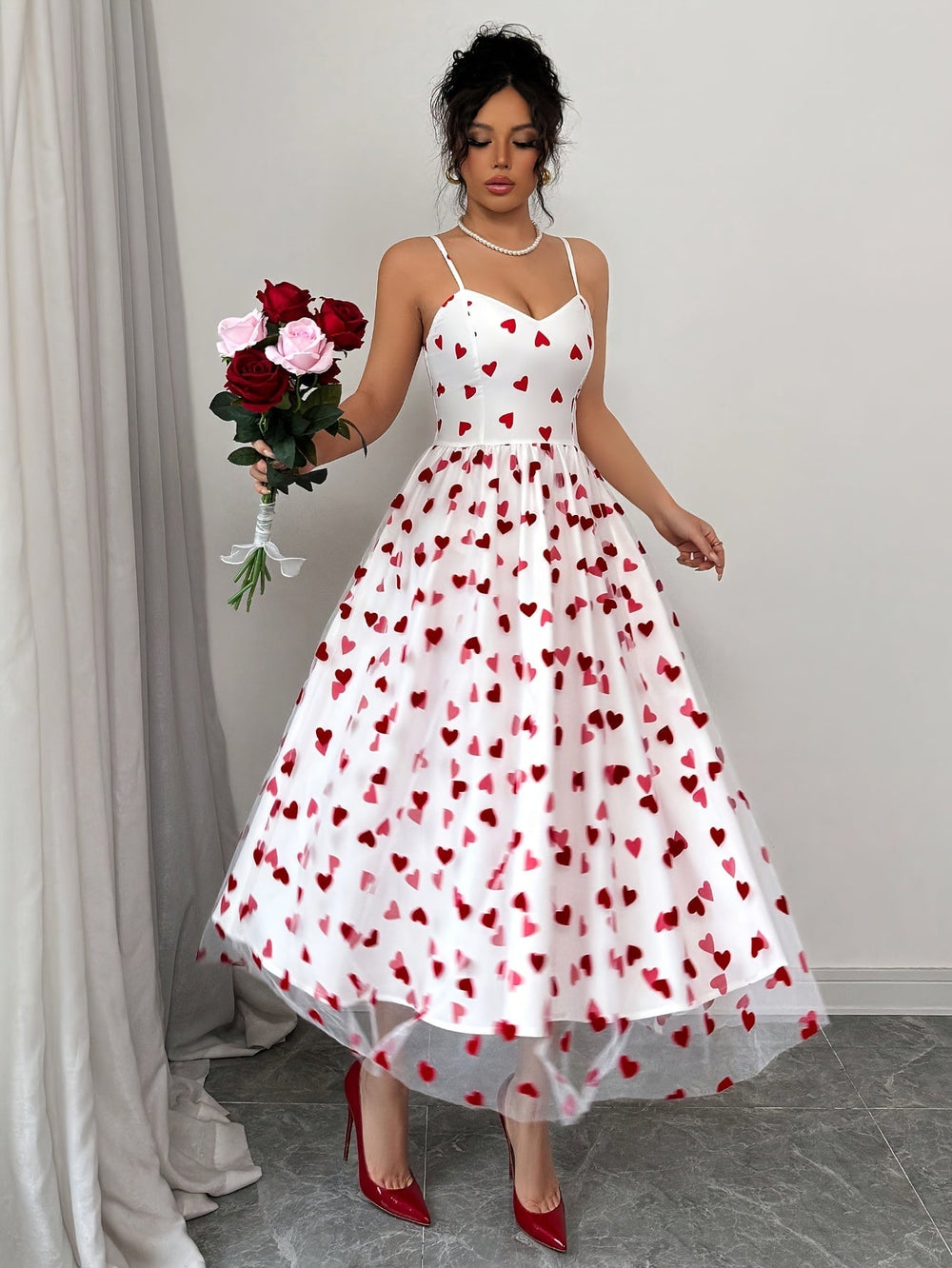 Amora | Heart Slip Kleid