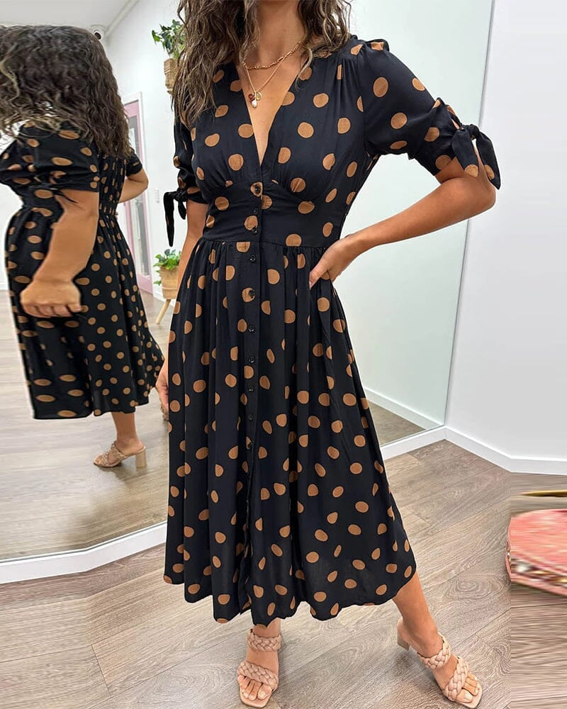 Nireya | Kleid mit raffiniertem Stil
