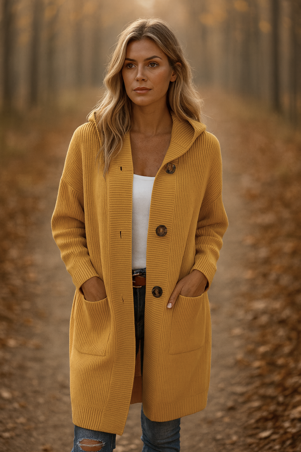 Gisela | Langer Cardigan