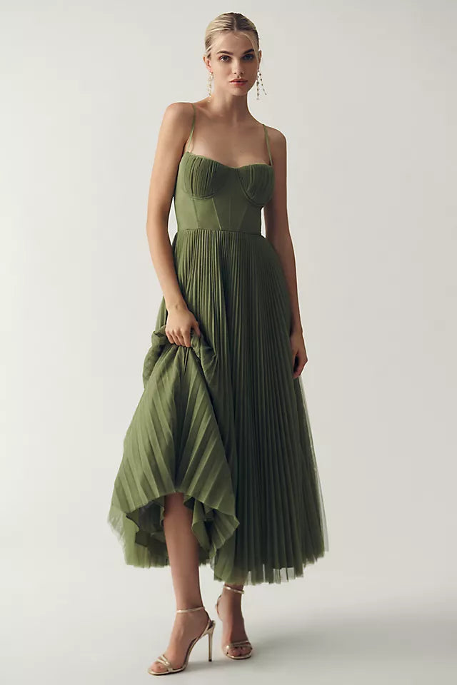 Lumira | Fließendes Mesh-Kleid