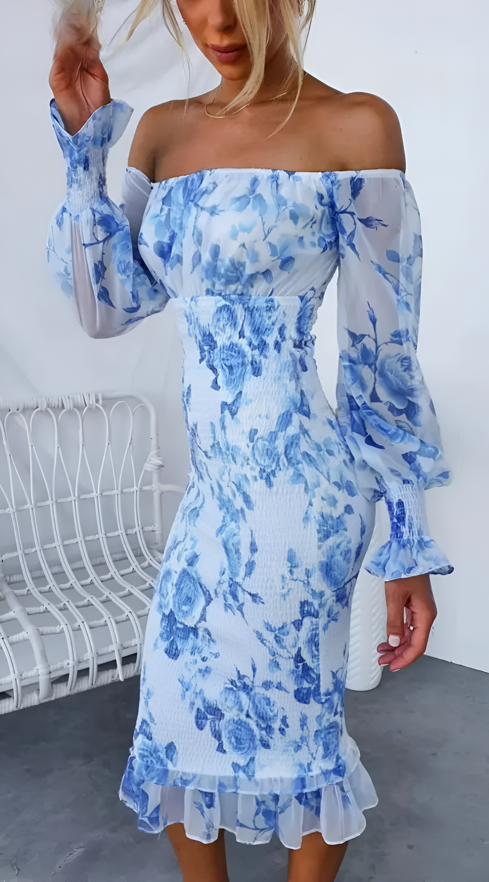 Esme | Kleid mit blühender Eleganz
