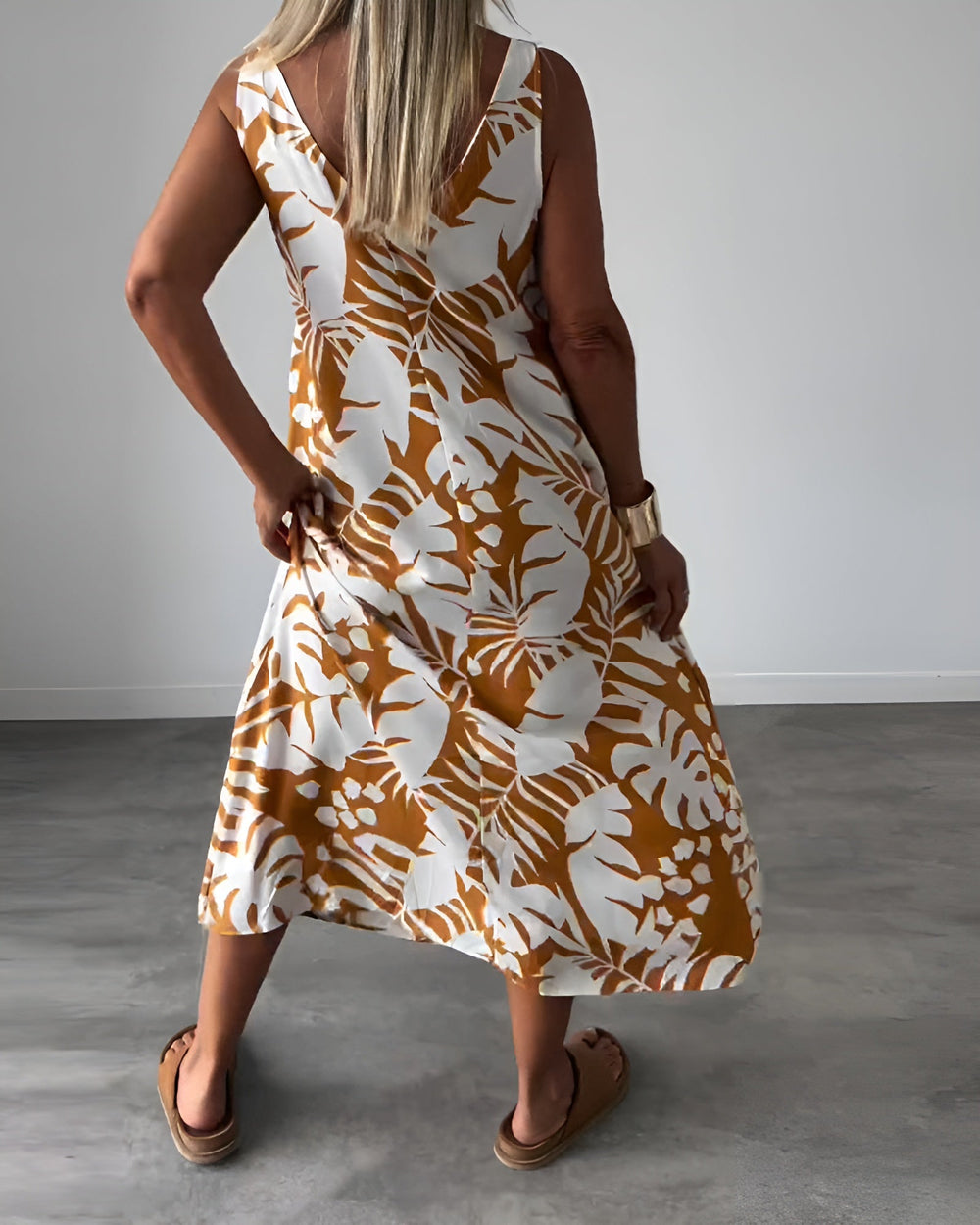 Audrey | Elegantes ärmelloses Kleid