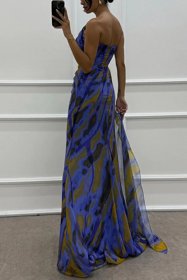 Naomi | Lebendiges Maxikleid