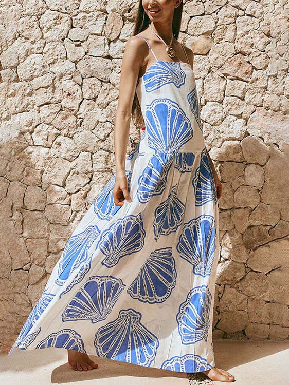 Collete | Leichtes Ärmelloses Maxikleid