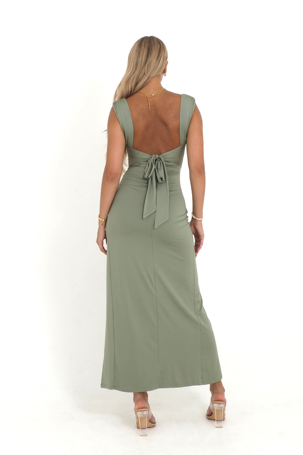 Reniva | Figurbetontes Maxikleid