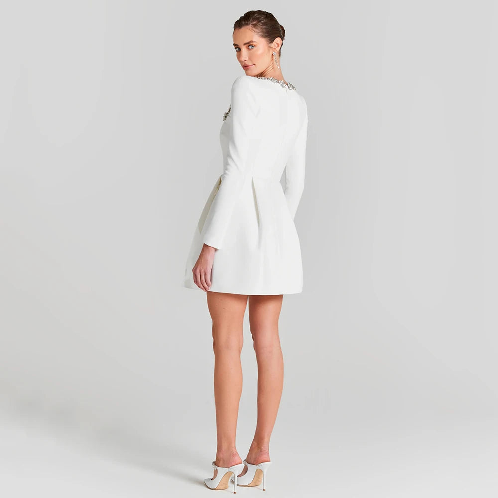 Barbara | Minikleid aus Samt