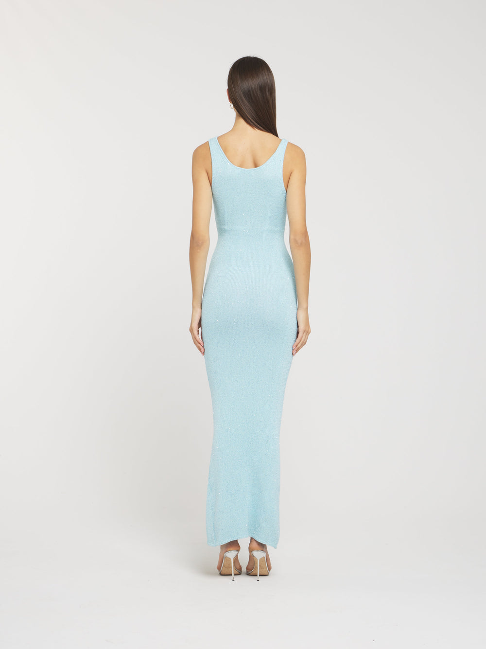 Violet | Pailletten-Maxikleid